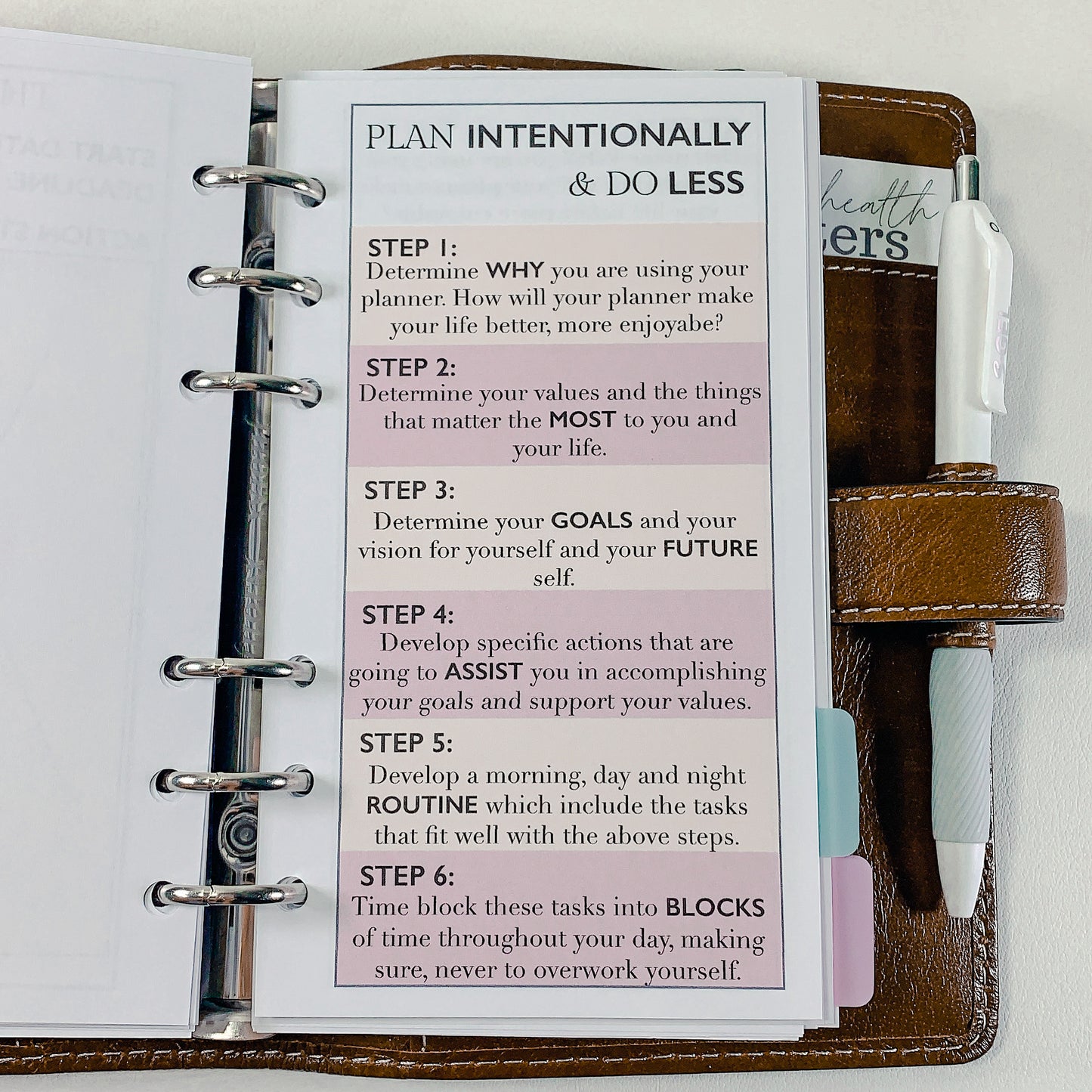 Plan Intentionally & Do Less Bundle