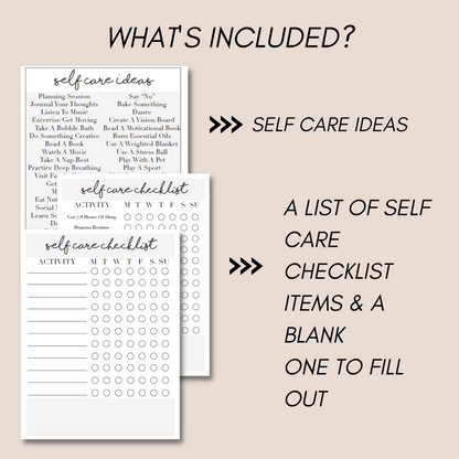 Self Care- Full Bundle
