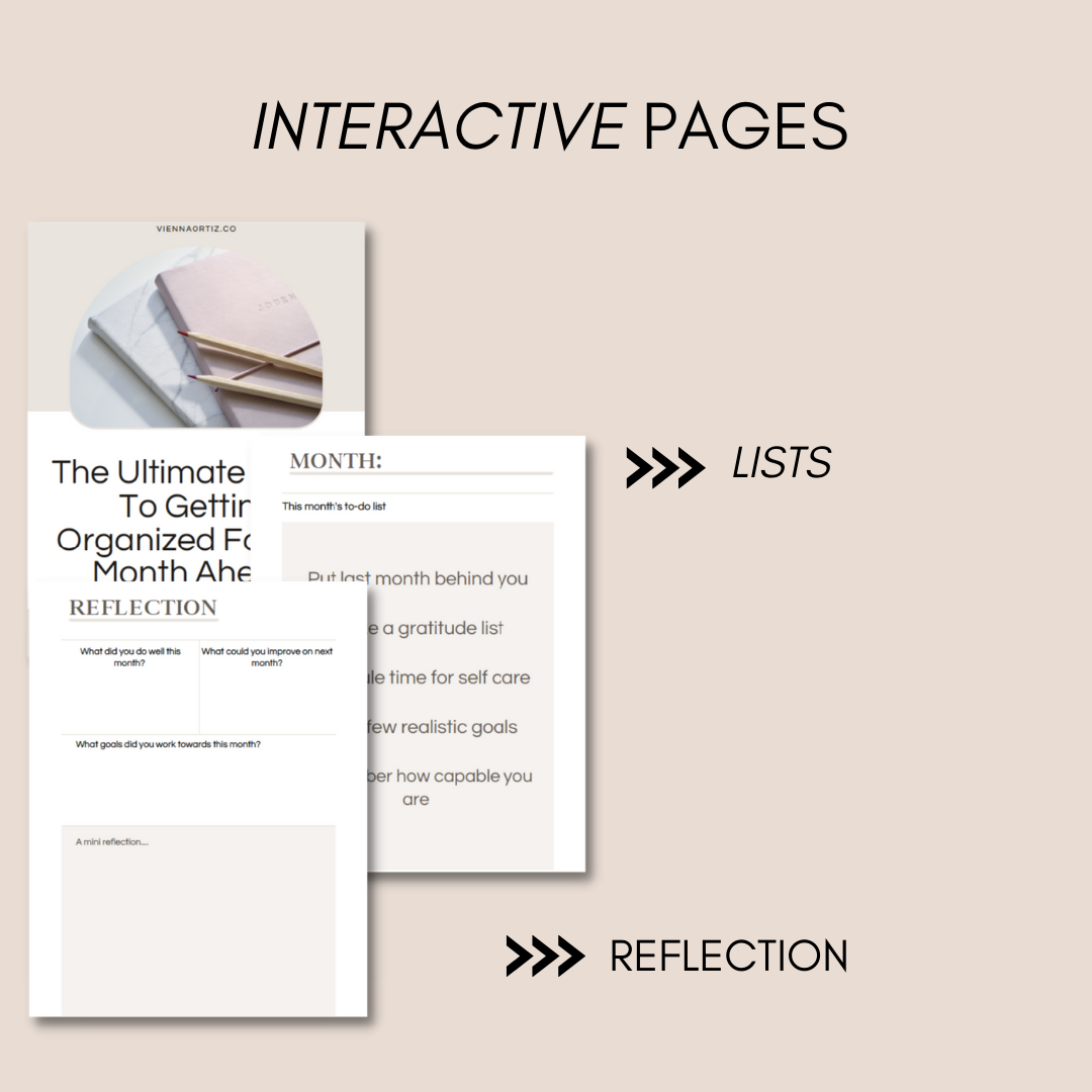 Productivity Playbook - Interactive Workbook