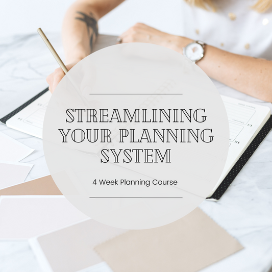Streamlining Your Planning System Course