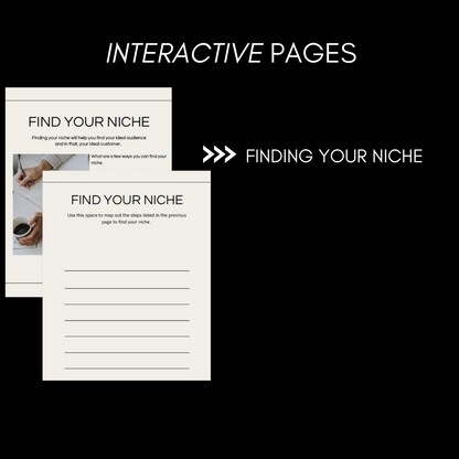 Instagram Audience Building Roadmap - Interactive Workbook (For Business Owners)