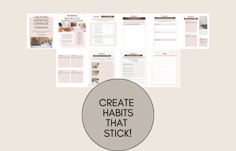 Creating Lifestyle Changes - Interactive Workbook