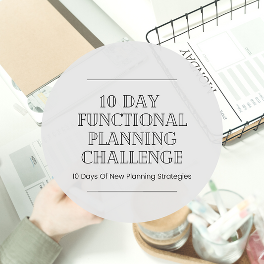 10 Day Functional Planning Challenge
