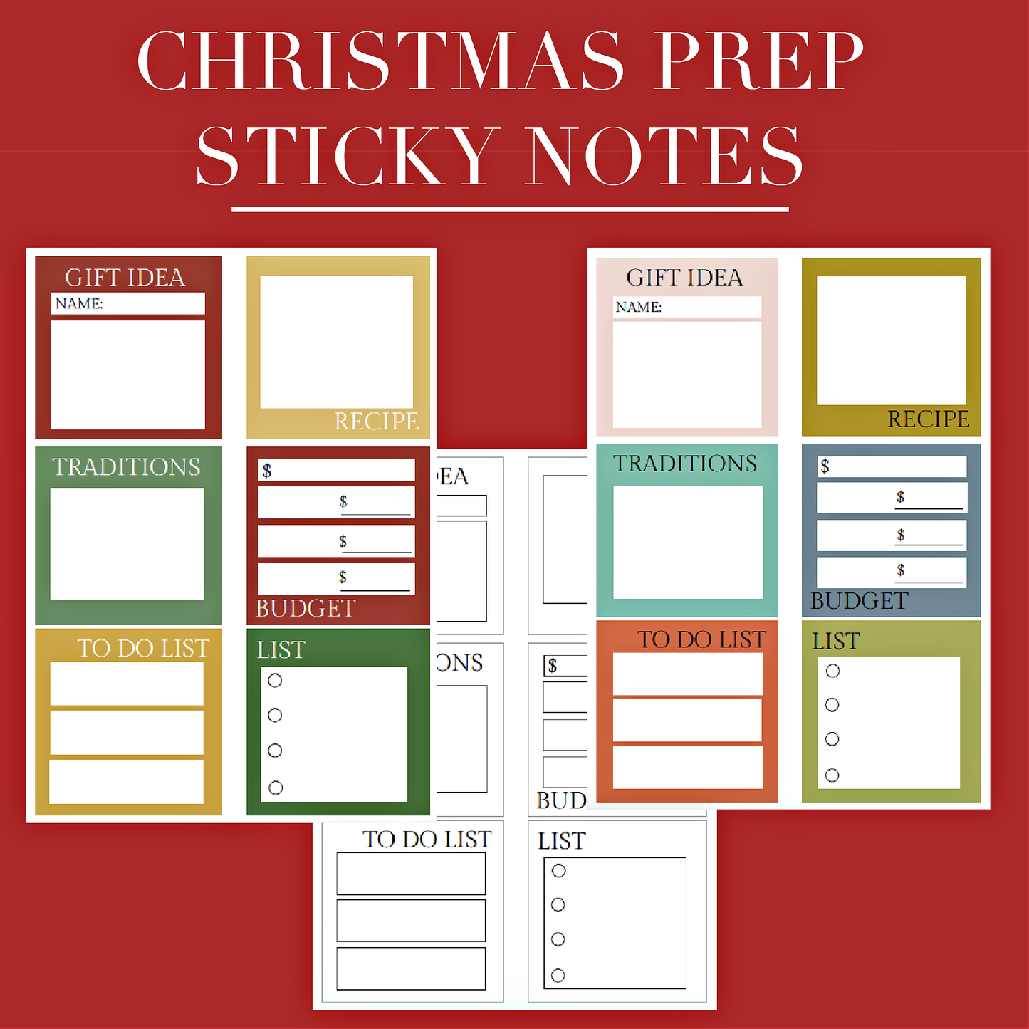 Christmas Prep Sticky Notes V1