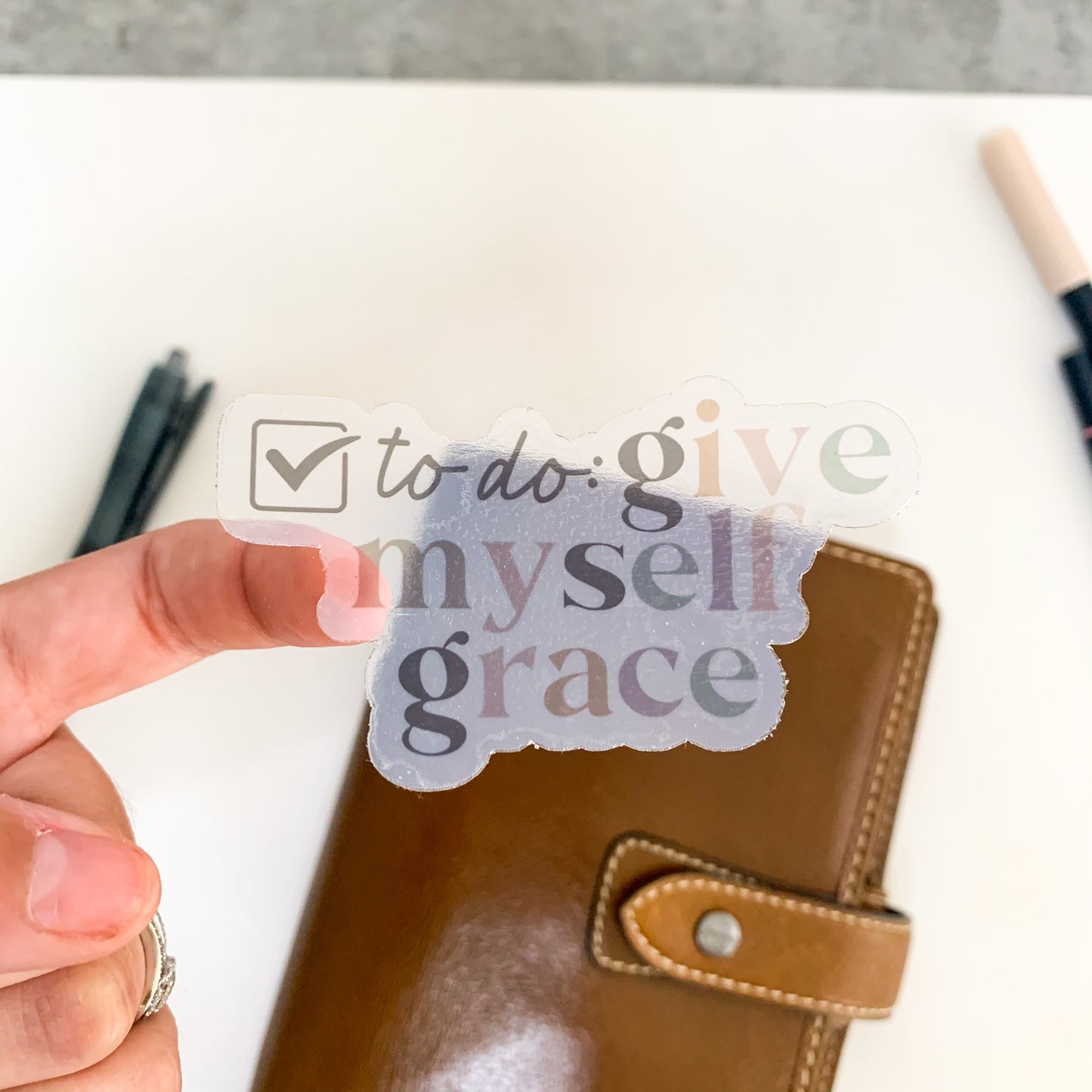 Sticker Decal - Give Myself Grace