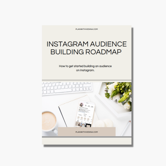 Instagram Audience Building Roadmap - Interactive Workbook (For Business Owners)