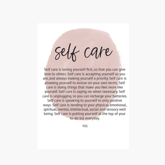 Self Care Dashboard